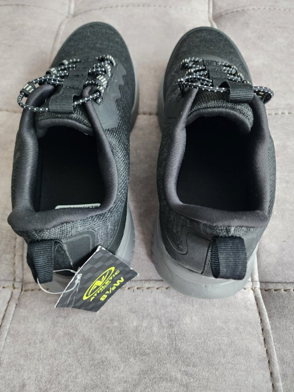 NWT Athletic Works Men's Rudy Low-Top Wide Width Sneakers Size 8.5W - Picture 4 of 8